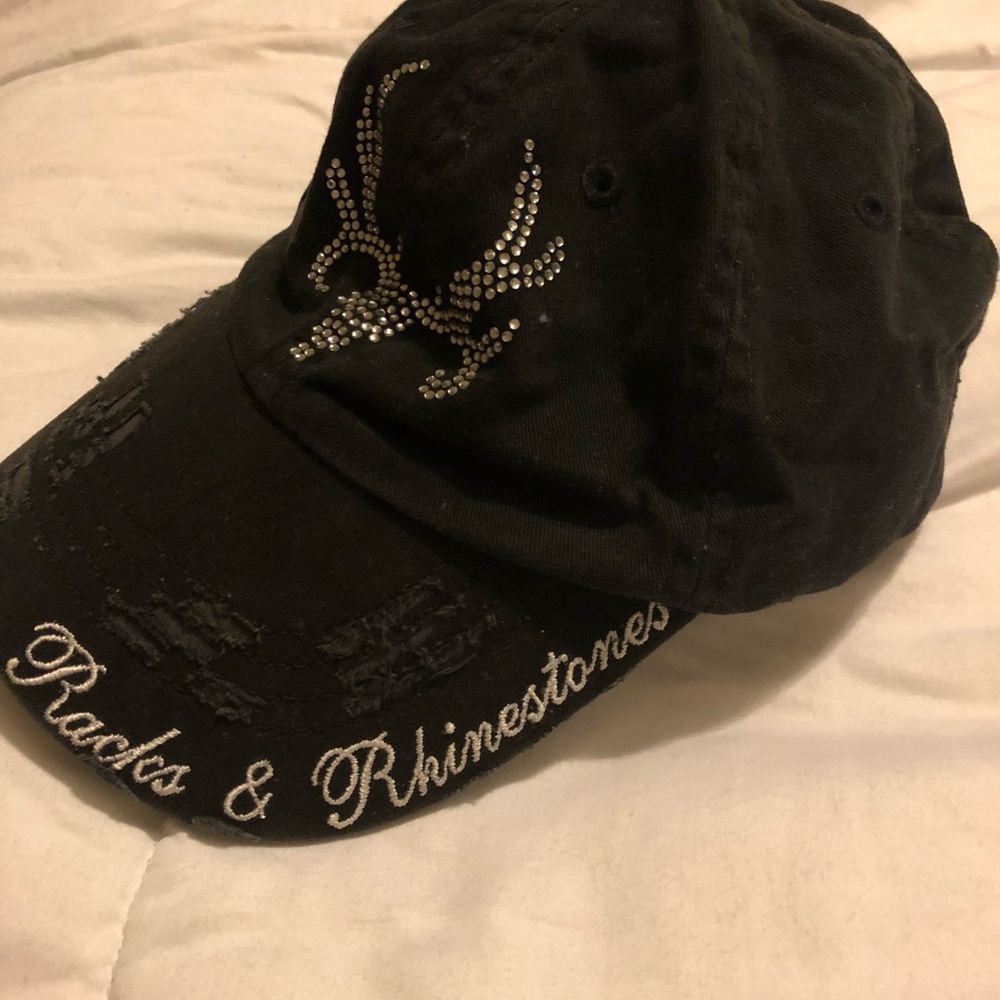 Racks and Rhinestones women’s cap